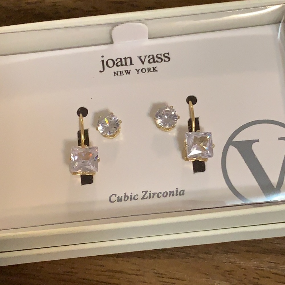 Joan Vass New York Earrings Set